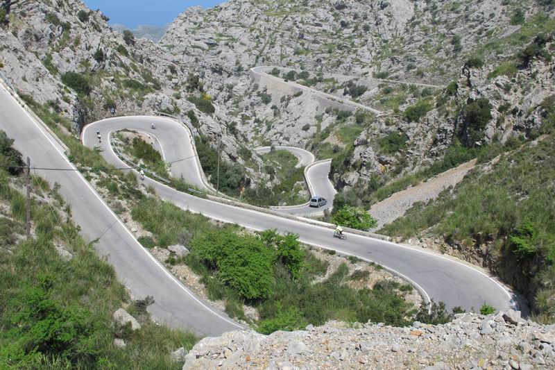 Cykling på Mallorca for bjergelskere Prøv kræfter med Calobra