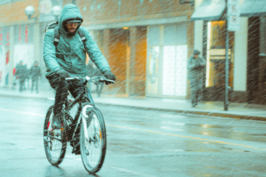 tømrer Stol Emotion Guide til regntøj til cykling - Til jobbet og i hverdagen